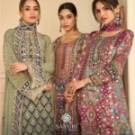 Ehsaas 3-Piece Natural Crepe Silk Designer Set