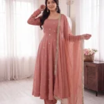 DB-5053 Gown Pant Dupatta Set