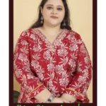 BNK2709 Lichi Viscose Handwork Kurti Pant Dupatta Set