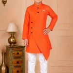 Kids Cotton Kurta Pyjama Set