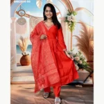 Festive Embroidered Kurti Set