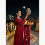 Floral Maslin Silk Ethnic Dress